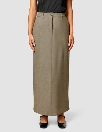 Shaping New Tomorrow - Dame - Essential Maxi Skirt - Latte - Størrelse 44