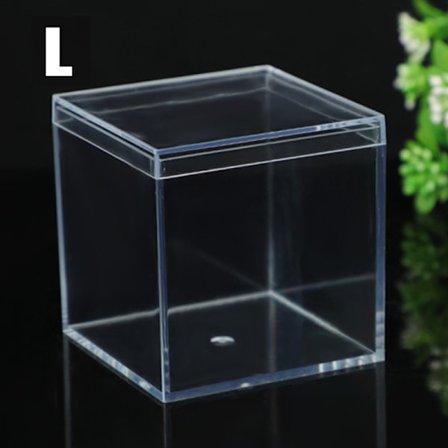 Plast Transparent Opbevaringsboks Smykker Perler Fiskeri Accessori