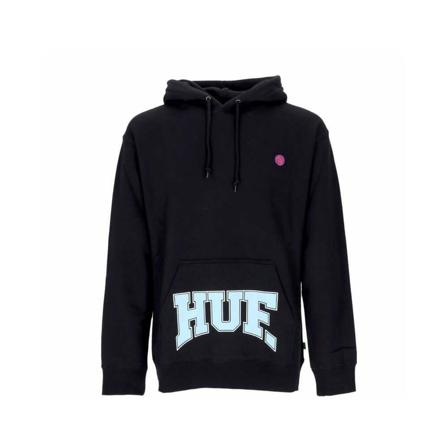 Huf, Hoodies Czarny, Mężczyzna, Rozmiar: L
