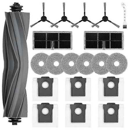 Sidoborste, HEPA-filter, moppduk, dammsugarpåsar, reservdelar för L10s Pro Ultra Heat / X30 Ultra robotdammsugare