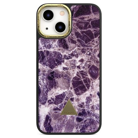 Naive iPhone 13 Mini Skal - Lila Marmor