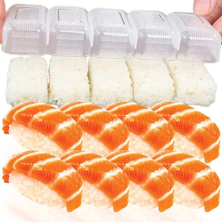 5/1 Grids Rice Ball Set Mini Square Sushi Roll Mold Bento Press Mold Japanese Food DIY Tools Restaurant Kitchen Accessories