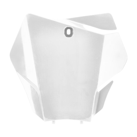Tabella Portanumero Anteriore Acerbis Bianco - Gas Gas MC 125 2021-2022