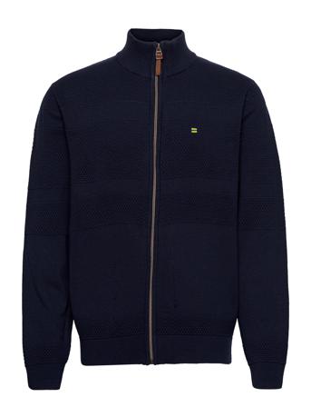 Pearl Knit Cardigan Blue Brøndby Merchandise