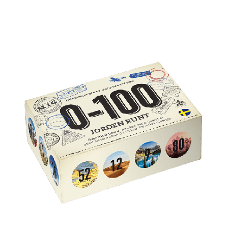 M.I.G 0-100 Jorden Runt Spel Unisex 157*116*58 mm