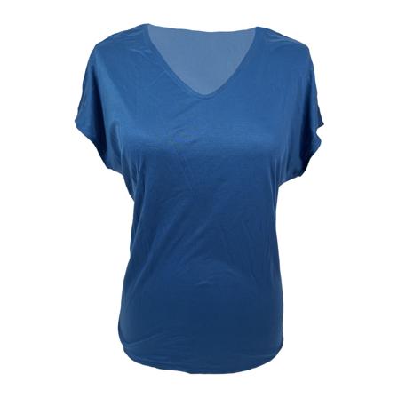 Boss Orange, T-Shirts Blauw, Dames, Maat:M