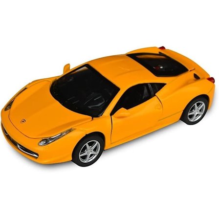 1:32 Superbil Leksaker för Barn Pressgjuten Legering Metall Bilmodell Samling Barn Lekfordon (fll - Gul)