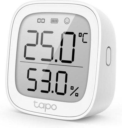 TP-Link Smart Temperature and Humidity Monitor 868MHz Battery Powered 2xAAA 2.7inch E-ink display