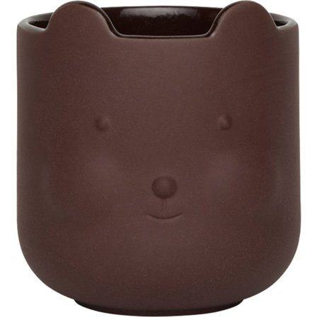 Oyoy living design Bjørne krukke 9 cm, terracotta | KitchenOne