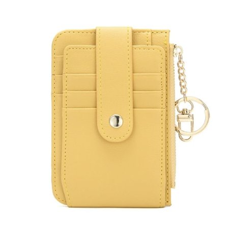 Kreditkortholder Lille pung GUL gul