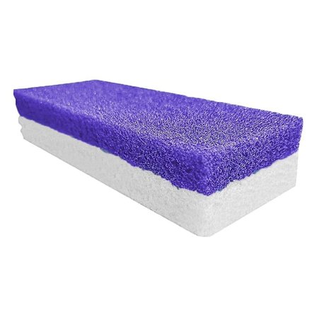 Fotfil i pimpsten för hård hud på fötter, hälar och handflator