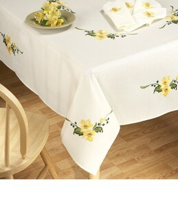 Broderikit Dug Blomster - Duftin