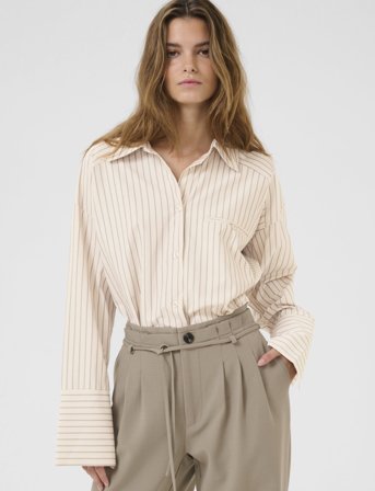 Karen By Simonsen Kbuda Long Shirt - Cream - 40