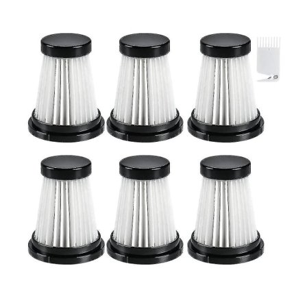 6 Hepa-filter för K12 / K12 Pro / K13 dammsugare & Genius Invictus .0/2.0 handdammsugare