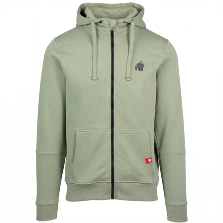 Gorilla Wear Leon Zip Huvtröja Grön