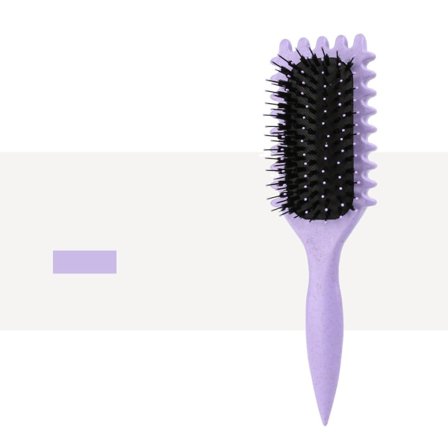 Lila Curlborste - Bounce Curl Brush, Definiera Stylingborste