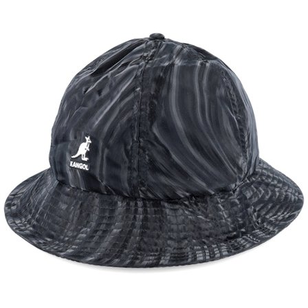 Kangol - Black - bucket - Hat - Optic Casual Black Bucket - Hatstore