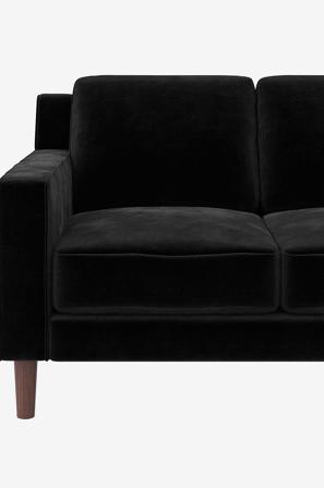 Dorel Home - Soffa 3-sits Brynn - Svart - 3-sits soffor - Från Homeroom