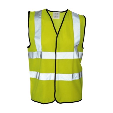 Absolute Apparel Hi Vis Väst för Herr (2-pack) M Saturn Gul