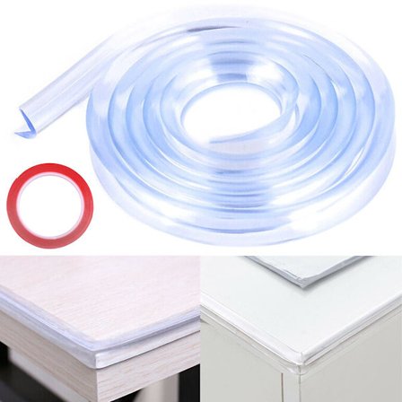 Barn Baby Safety Corner Skrivbord Bord Kantlist Väggmöbelskydd Hem (3 meter)