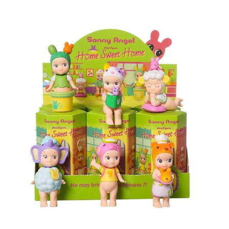 Sunny Angel Party Animal Sleep Hippies Mini Doll Mystery Box - Sød skrivebordsdekorationsgave til børn