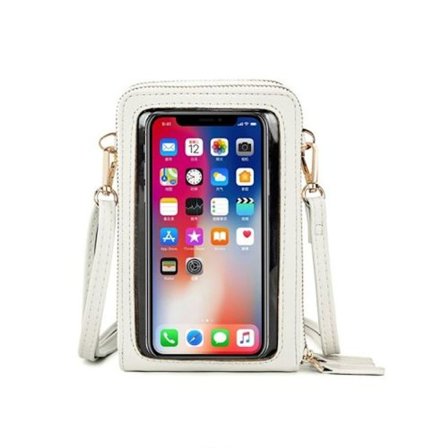 SJ617 Multifunktionel Touch Screen Mobiltelefon Taske Skuldertaske (grå)