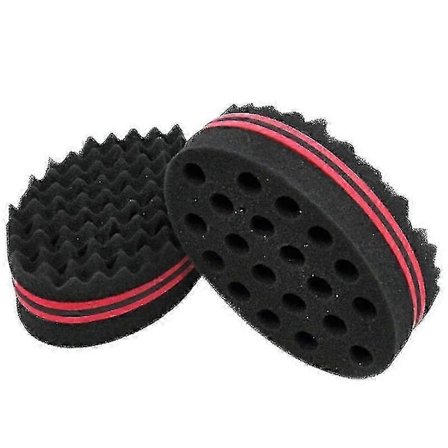 Hår Svampborste Kam, Twist Svampborste Twist Vågor Barberverktyg Lätt Att Använda