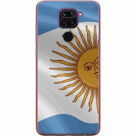 Xiaomi Redmi Note 9 Genomskinligt Skal Argentina