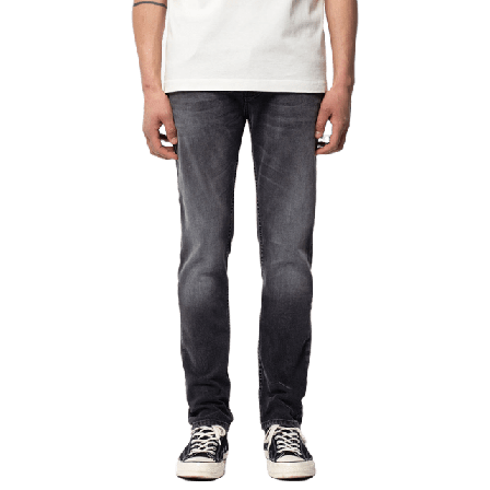 Nudie Jeans Grim Tim Dark Cove Herr Blå W36-L32