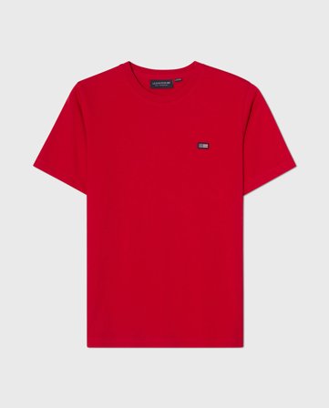 Lexington Teen Klassisches Bio-Baumwoll-T-Shirt, rot