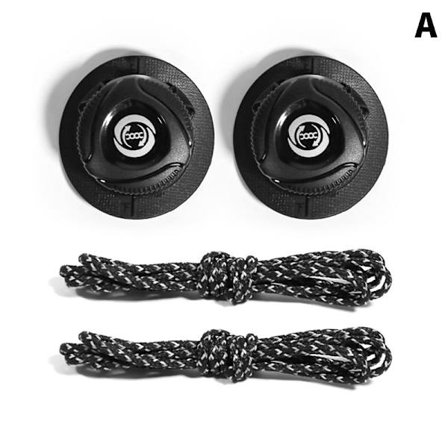 1Par Sneaker ShoeLisser Elastisk No Tie Skolisser Stretching Lo