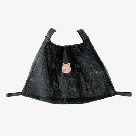 Hängande väska för barnvagn Mesh Svart