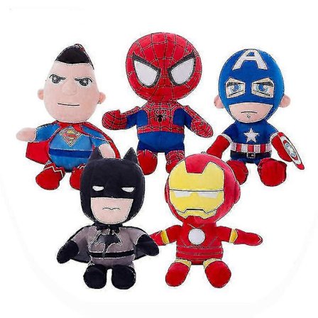 Avengers Dukke Spider-man Plyslegetøj Captain America Superman Plysdukker