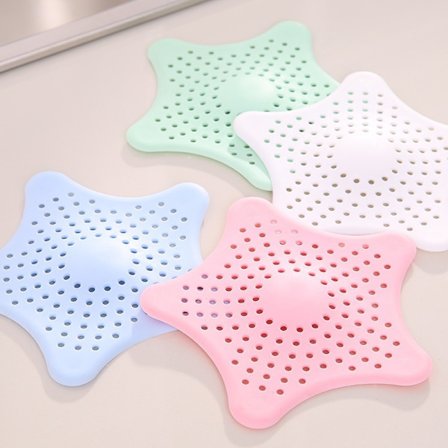 Tiskialtaan viemärin siivilä Kylpyhuoneen pesuallas Lattiakaivon suojus Tukkeutumisen esto Hiussiivilä Hiusten suodatin