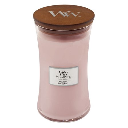 Woodwick Hourglass Candles Rosewood 609,5gr - Candela Profumata