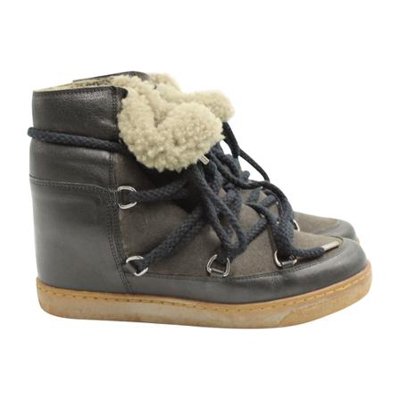 Isabel Marant Pre-owned Laarzen , Zwart , Dames , Maat: 39 EU Vintage Schoenen