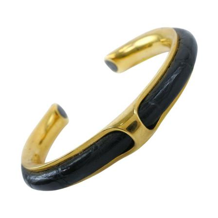 Hermès Vintage, Pre-owned Bracelet Zwart, Dames, Maat:ONE Size