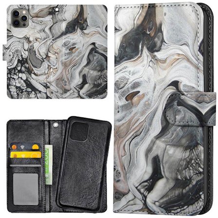iPhone 11 Pro - Plånboksfodral/Skal Marmor