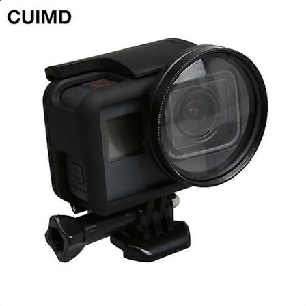 {ca}Suodatin Lähikuva +10 Makro-objektiivi Suojakansi 52mm Adapterirengas Suodattimet Filtro Gopro Hero 5 6 7 Black -lisävarusteille