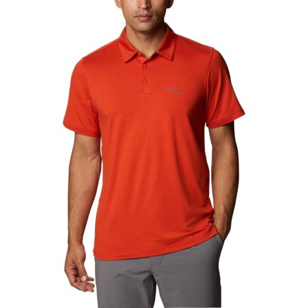 Columbia Montrail Men ́s Tech Trail Polo Men short-sleeved sweaters Orange L