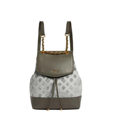 Guess Kimi Rugzak Hwchsv , Grijs , Dames , Maat: ONE Size Rugzakken