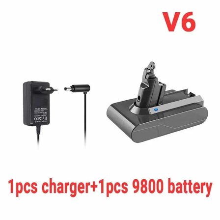 Pölynimurin ladattava akku Dyson V6 V7 V8 -sarjalle SV07 SV09 SV10 DC58 DC31 DC34 Absolute Fluffy Animal Pro Bateria