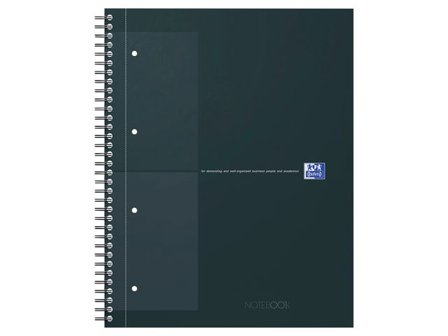 OXFORD Kollegieblock Oxford A4+ rut svart - Lyreco - Kontorsmaterial - Block och anteckningsböcker - Kollegieblock