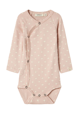 Lil'Atelier Gayo slim omlottbody Bodies & set Dam Beige 62