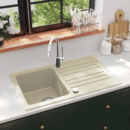 Diskho granit enkel beige