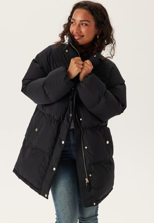 GANT Active Cloud Coat Black Vaatteet