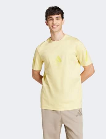 adidas Sportswear M Z.n.e. Tee - Yellow - M
