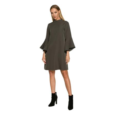 Moe Sukienka o fasonie litery A, kobieta, 2XL, Zielony