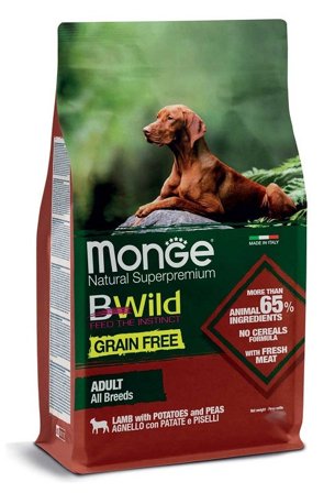 Monge Natural SuperPremium Grain Free Formula All Breeds Gusto