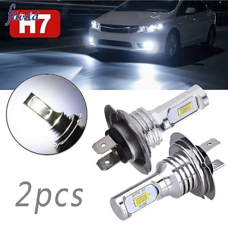 H7 LED-frontlyspærer Lys Fjern- og nærlys 55w 8000lm 6000k Super Sterk